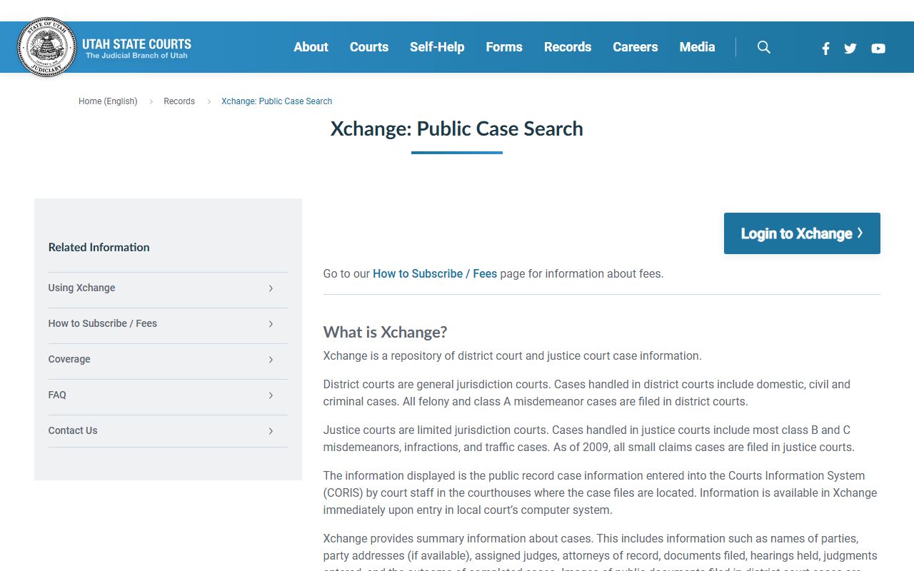 Garfield County court records after jail arrest Xchange search page